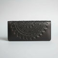 Soft Lavender Mandala Long Wallet